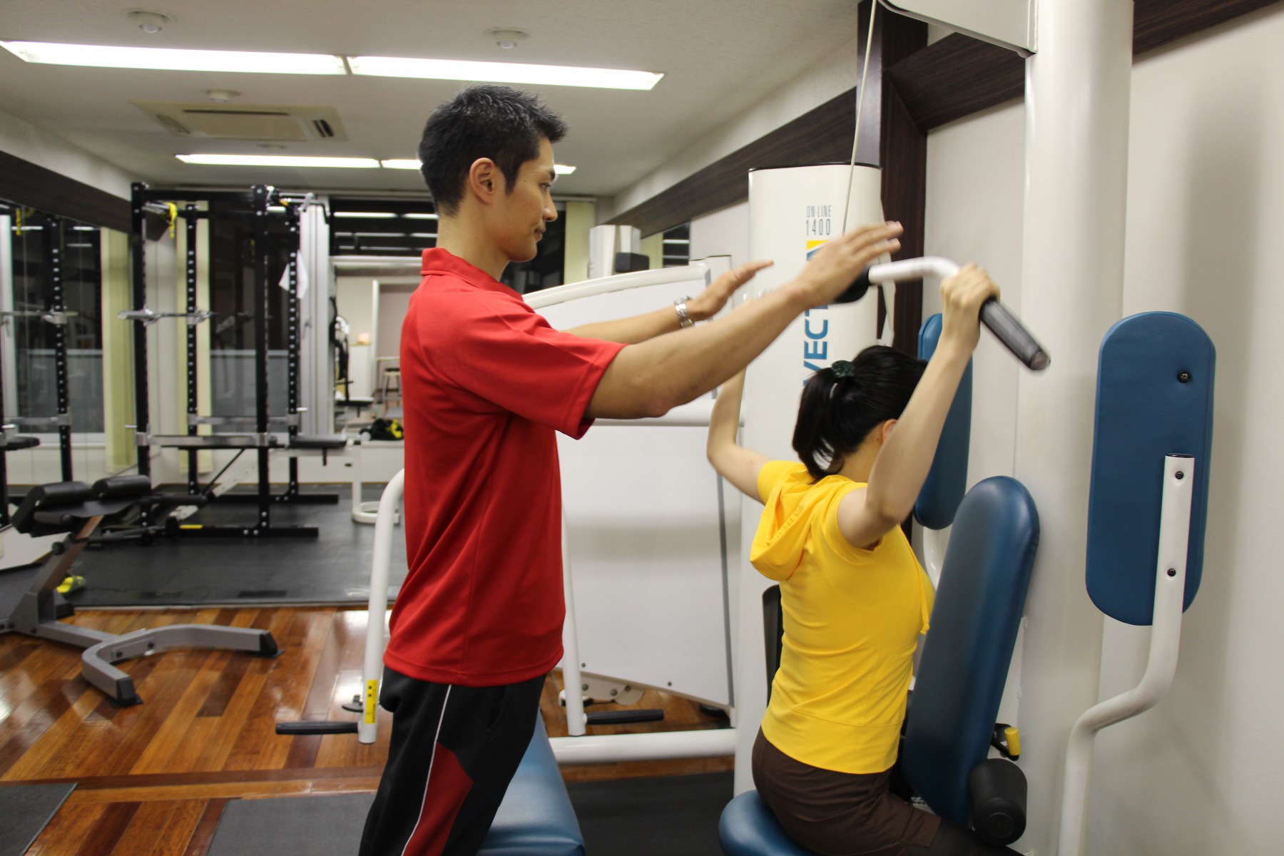 トレーニング指導の写真